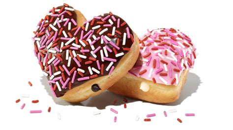 Dunkin' has heart-shaped donuts for Valentine's Day