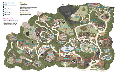 Nashville Zoo Grassmere Map and Brochure (2024 - 2014 ...