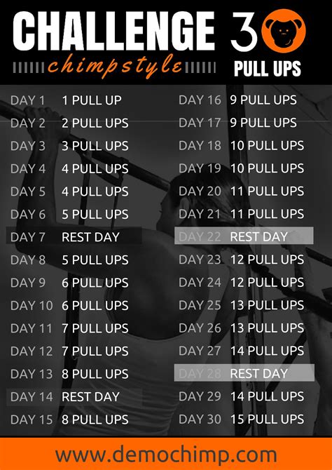 30 Day Pull Up Challenge - Mocksure