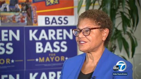 LA mayor's race: Karen Bass on Rick Caruso's new ad: 'It's ridiculous ...