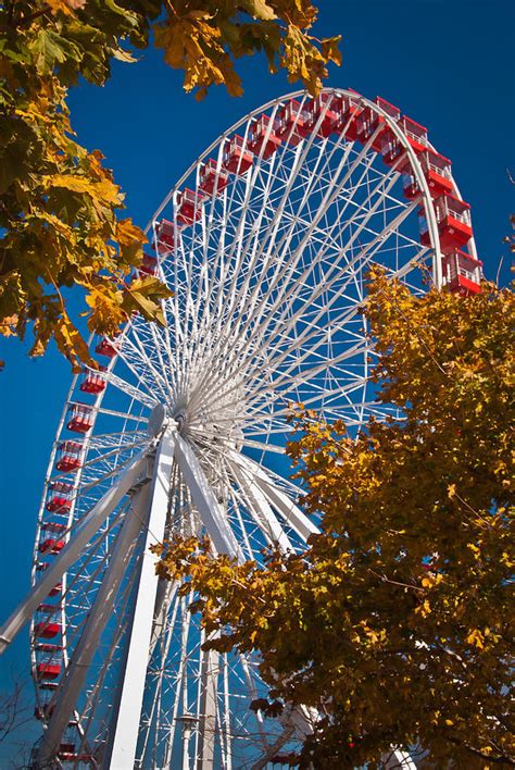 Chicago Ferris Wheel Photograph by Oswald George Addison