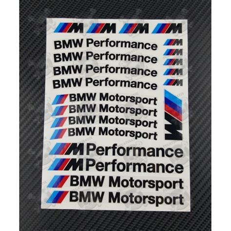 STICKERS DECALS BMW MOTORSPORT