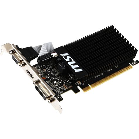 MSI GeForce GT 710 Low Profile Graphics Card G7102D3HP B&H Photo