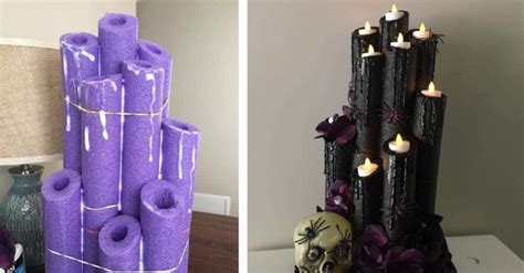 Amazing DIY Ideas pool noodle halloween decorations Spooky and Fun ...