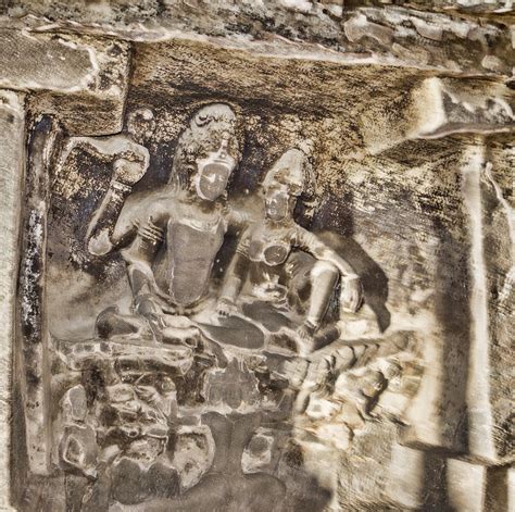 Ellora Caves - Sculptures | Ancient rock-hewn sculptures rep… | Flickr