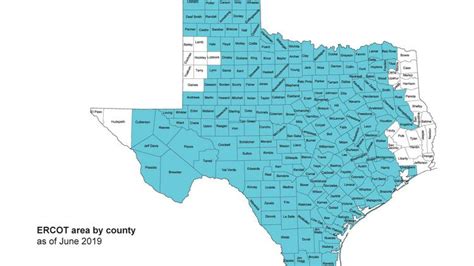 Texas grid map - georgiakja