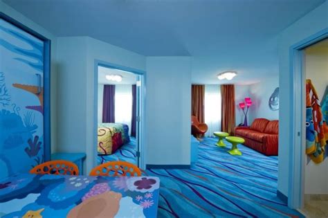 Finding Nemo suite rooms at Disney | Disney hotels room, Disney art of ...