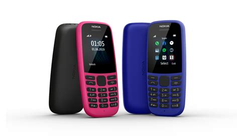 Nokia 105 Dual SIM feature phone with 18-day battery launched in India for Rs 1,199