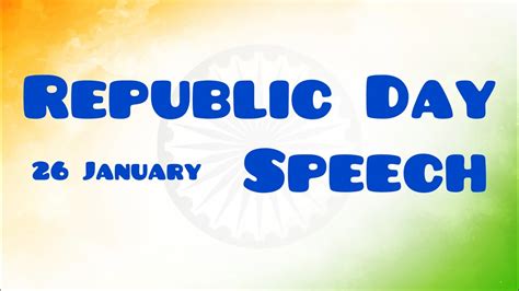 Republic Day speech 🇮🇳| India | 26th January #republicday #india # ...