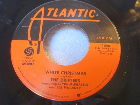 THE DRIFTERS-LISTEN â™« WHITE CHRISTMAS VG+++