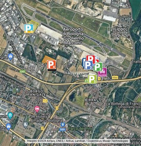 Bologna Airport Car Parks - Google My Maps