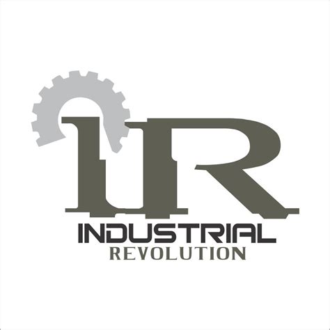 Industrial Revolution | Logo design, Design working, Industrial revolution