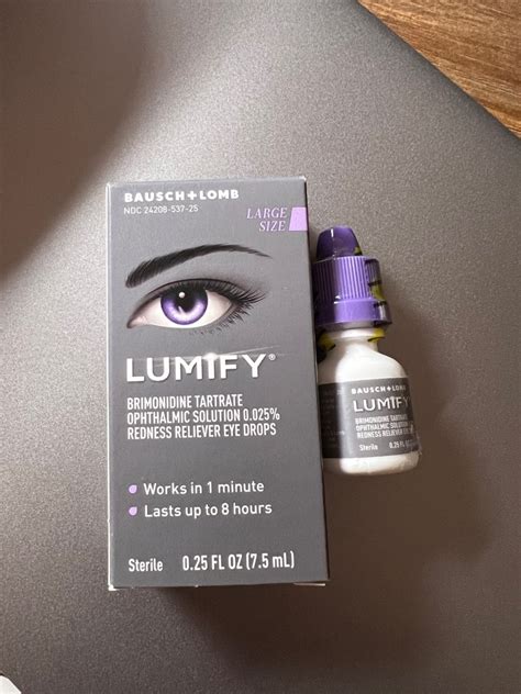 LUMIFY eye drops, Beauty & Personal Care, Vision Care on Carousell