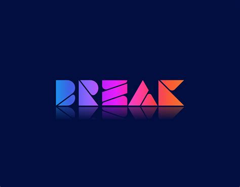 Break, Logo design, Modern, Logo :: Behance