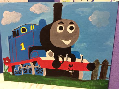 Thomas the Tank Engine Painting by Chillmon on DeviantArt