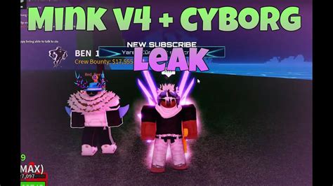 Using RACE V4..... (Mink + Cyborg) | Blox Fruits - YouTube