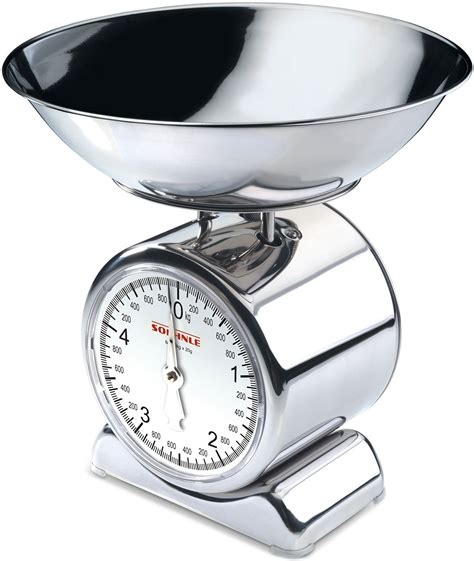 Soehnle Silvia Mechanical Kitchen Scale 5kg Stainless Steel 65003 - Teddingtons Australia