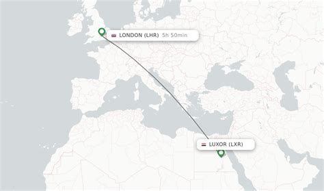 Direct (non-stop) flights from Luxor to London - schedules - FlightsFrom.com