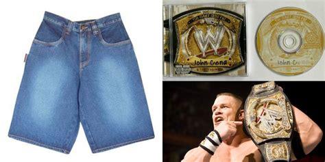 WWE Spinner Belt & 9 Other Items Associated With John Cena's Career