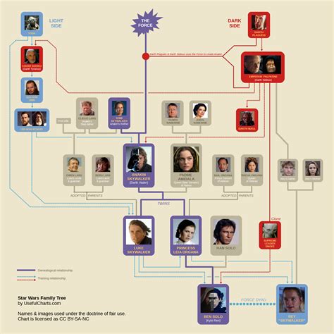 Skywalker Family Tree