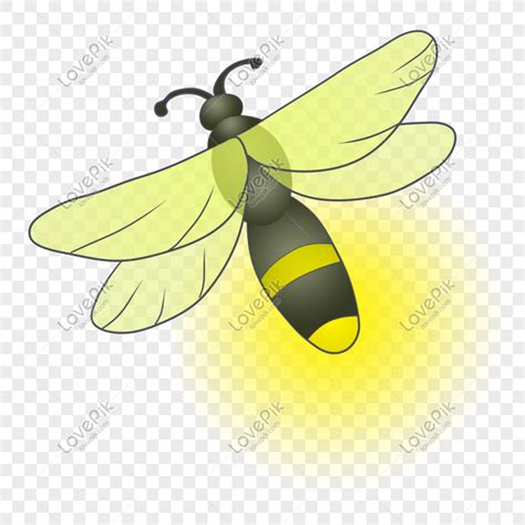 Cartoon Firefly Flying, Flying, Cartoon Flies, Firefly PNG Image Free Download And Clipart Image ...