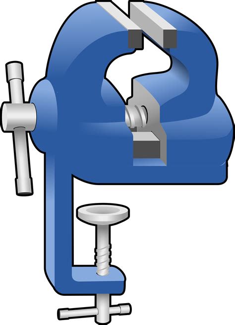Clipart - engineer's vise