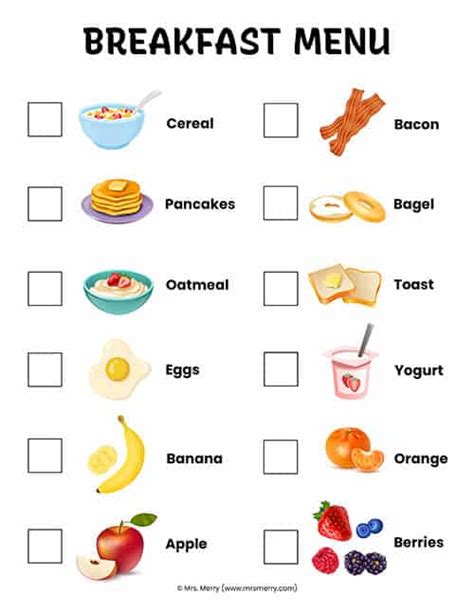 large print kids play menu printable - Google Search | Menüler, Çıkartma, Boyama kitapları