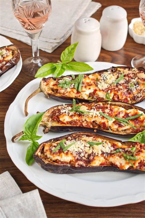 Italian Style Stuffed Eggplant Recipe - Cook.me Recipes