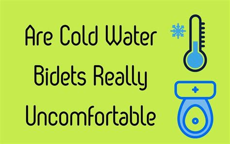 Are Cold Water Bidets Really Uncomfortable-Find Out The Truth - Home ...