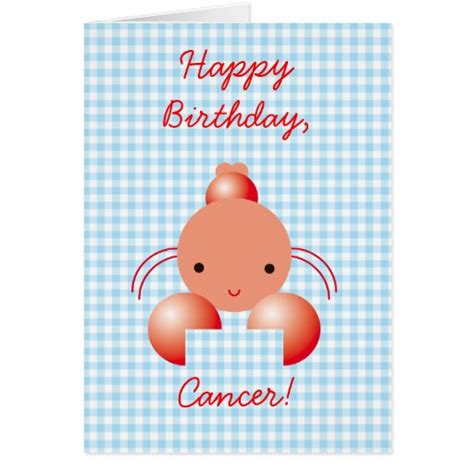 Happy Birthday, Cancer! | Zazzle