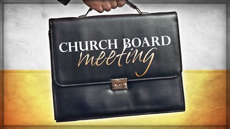 Church Board Meeting – New Life Church Web Site