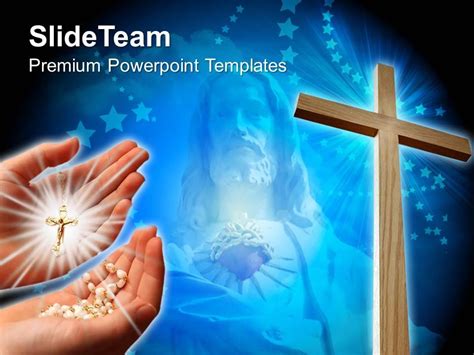 Jesus Christ Cross Powerpoint Templates Christian Image Ppt Slides | Presentation PowerPoint ...