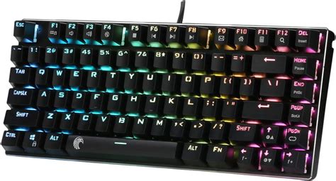 E-Yooso 60% RGB Mechanical Gaming Keyboard Red Switches: Amazon.co.uk: Electronics