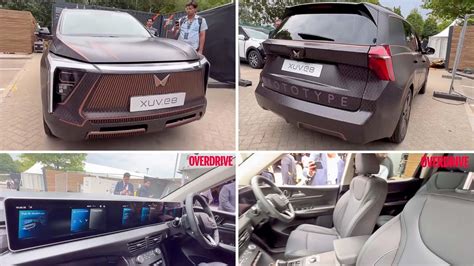 Mahindra XUV700 Electric SUV Revealed - Full Dashboard Touchscreen | Flipboard