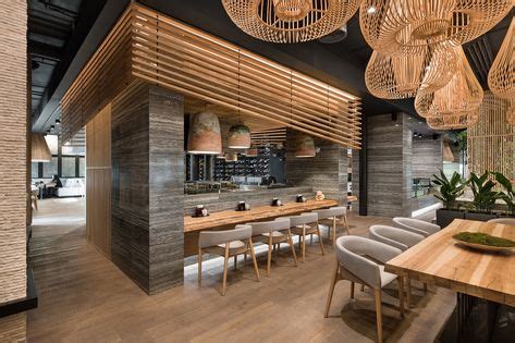 Sergey Makhno Architects creates Japanese restaurant interior with Ukrainian soul in Kiev ...