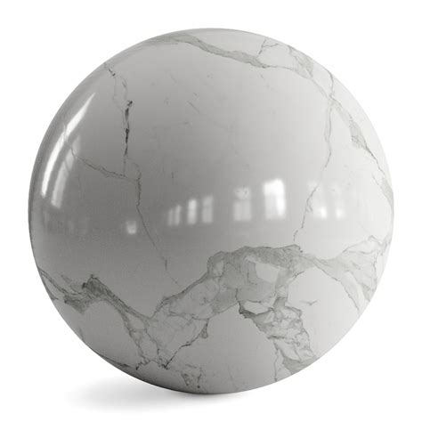 Statuario Marble (PBR, 8K) - 3D Model for FStorm, Corona