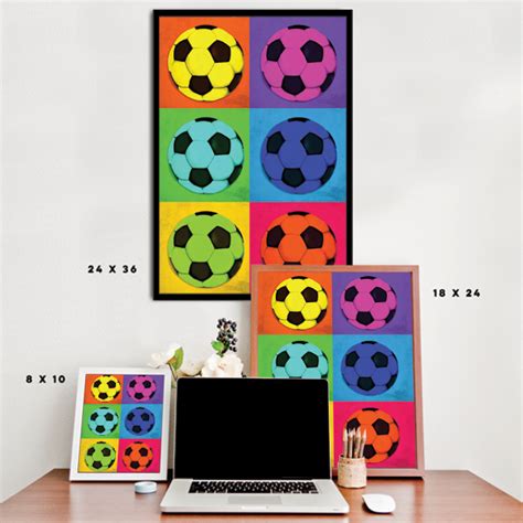 Pop Art - Soccer – InspiredPosters