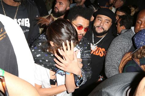 Selena Gomez With The Weeknd at Coachella in Indio 4/14/2017