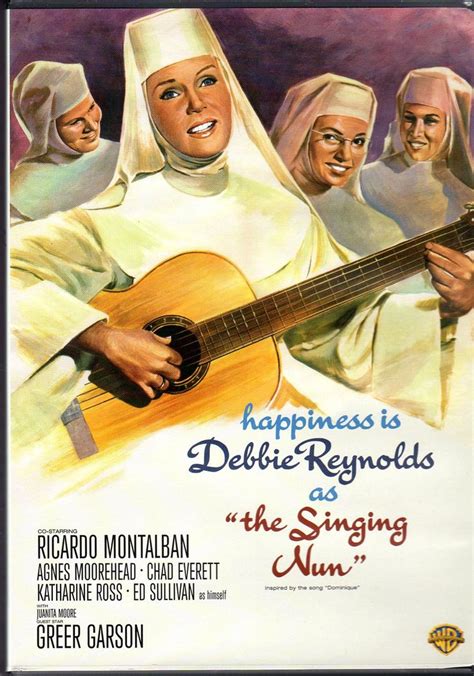 The Singing Nun (1966). Starring: Debbie Reynolds, Ricardo Montalban, Greer Garson, Agnes ...