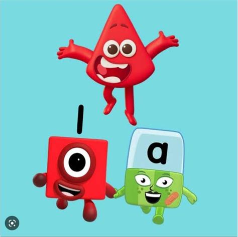 colourblocks numberblocks alphablocks - online puzzle