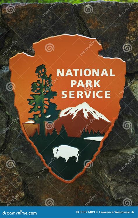 National Park Service Logo Sign Editorial Stock Photo - Image: 33071483