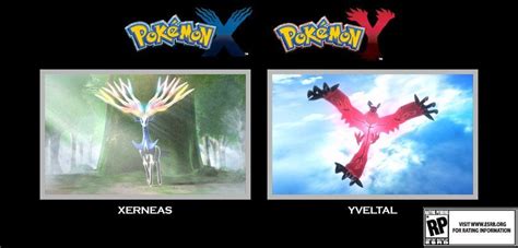 The names of the legendaries in Pokemon X and Y have been revealed ...