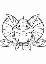 Tadpole Coloring Page · Creative Fabrica sketch template