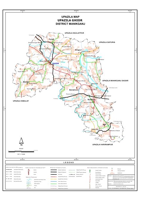 Mouza Map & 3 Detailed Maps of Ghior Upazila, Manikganj, Bangladesh - Tourism Directory of ...