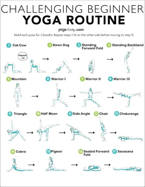 The 20 Minute Yoga Routine Every Beginner Needs + Free PDF | Yoga routine for beginners, Yoga ...