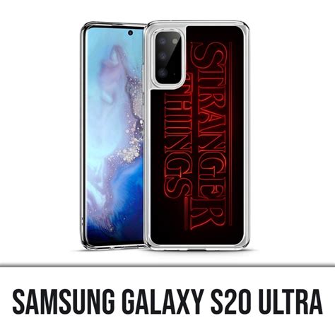 Samsung Galaxy S20 Ultra Case - Stranger Things Logo