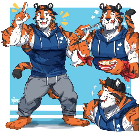 Coach Nex Canis - full body transformation expert on Twitter: "RT @graysheartart: cute tiger guy ...