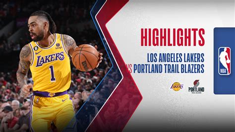 Los Angeles Lakers - Portland Trail Blazers Highlights | FPT Play