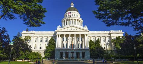 California State Capitol Building, Wide Angle With Trees - Public ...