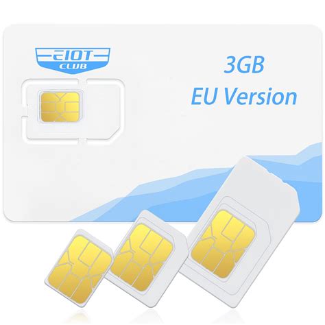 Prepaid Data SIM Card, No Voice & Text, For Use in European & UK Only